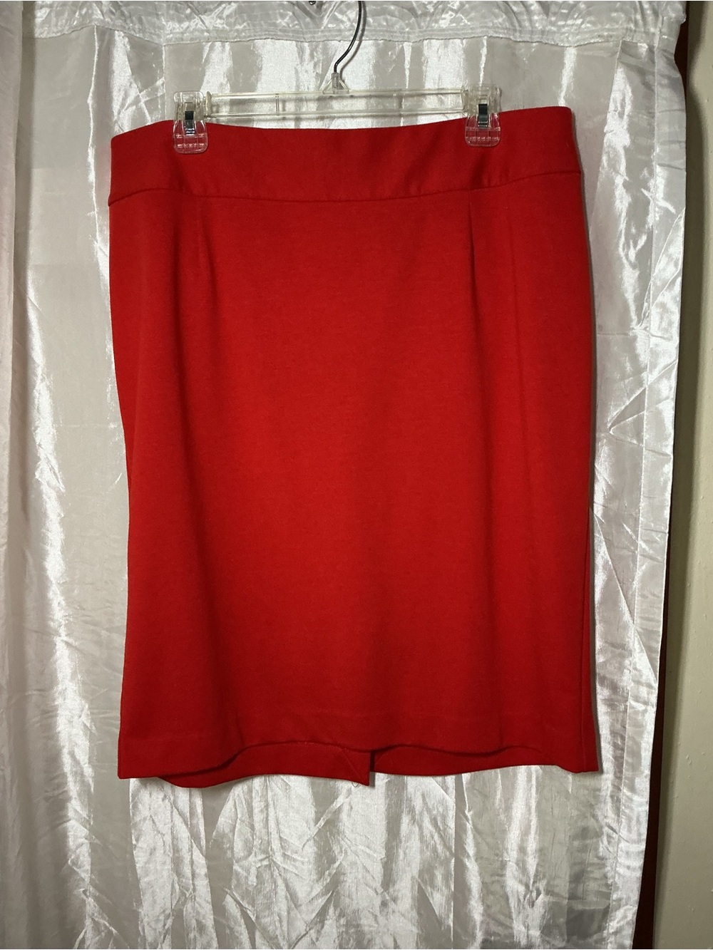 Lane Bryant Bold Red Pencil Skirt